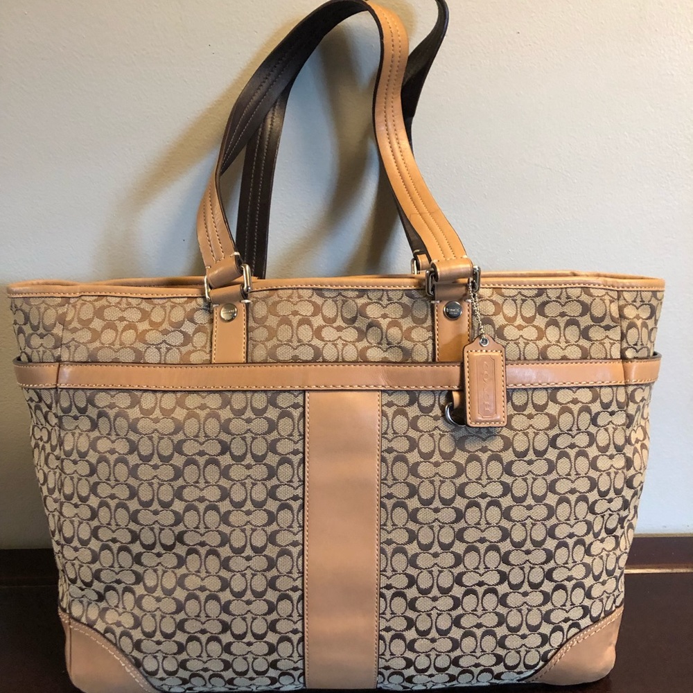 Coach Diaper Bag Multipurpose Tote